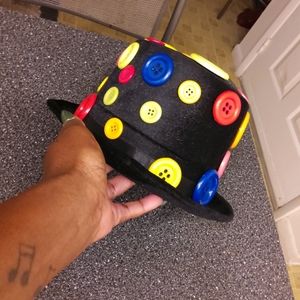 MASQUERADE Button down Black HAT